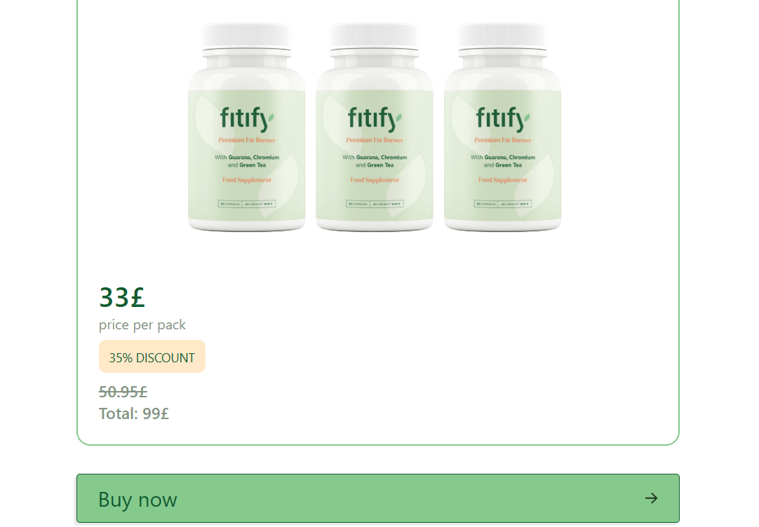Fitify Capsules UK