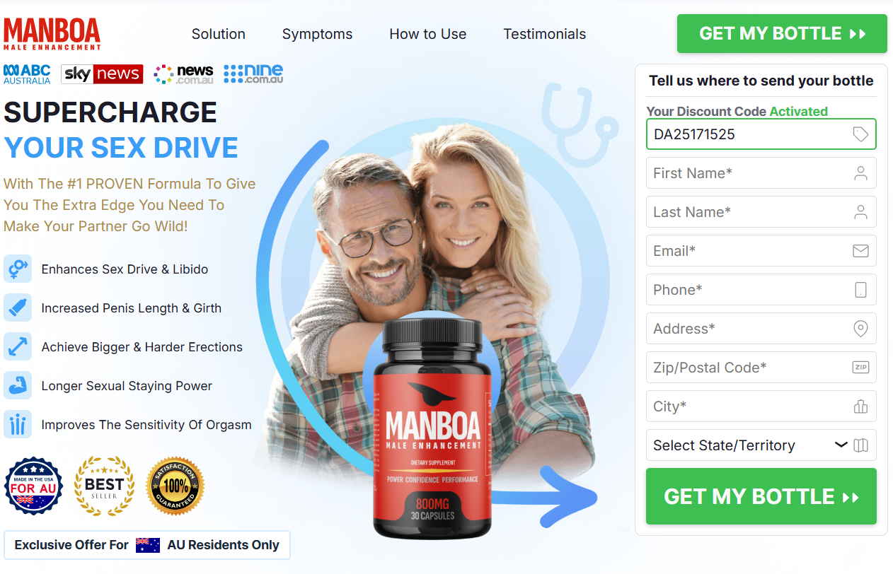 Manboa Male Enhancement Australia