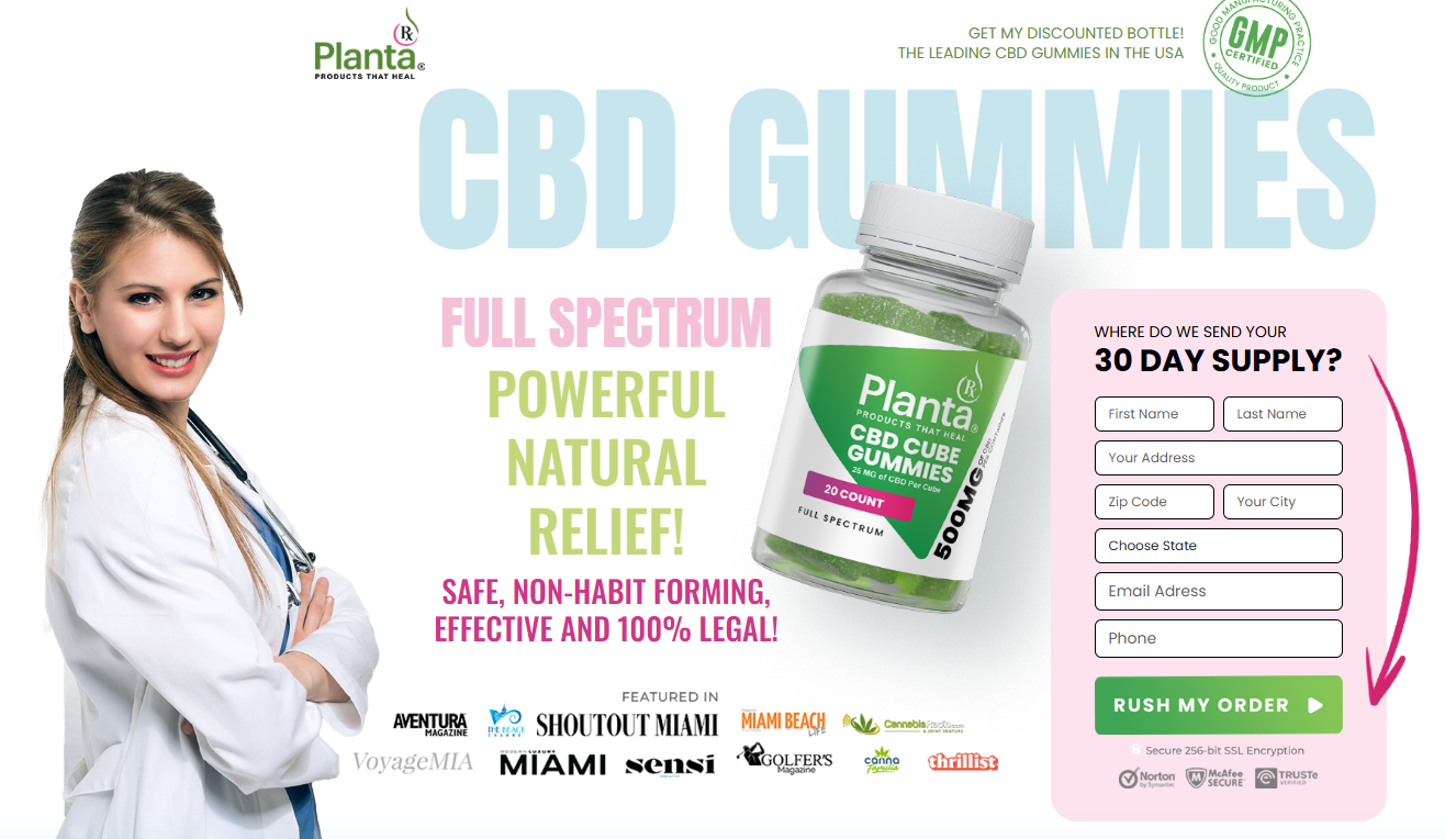 Planta RX CBD Cube Gummies