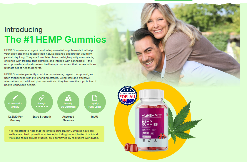 Viahemp Gummies AU