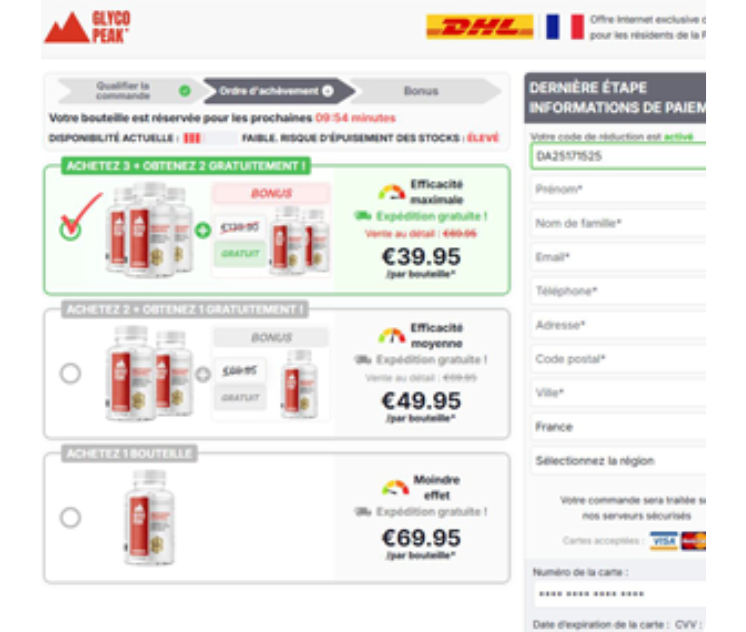 Glyco Peak Glycogen Control