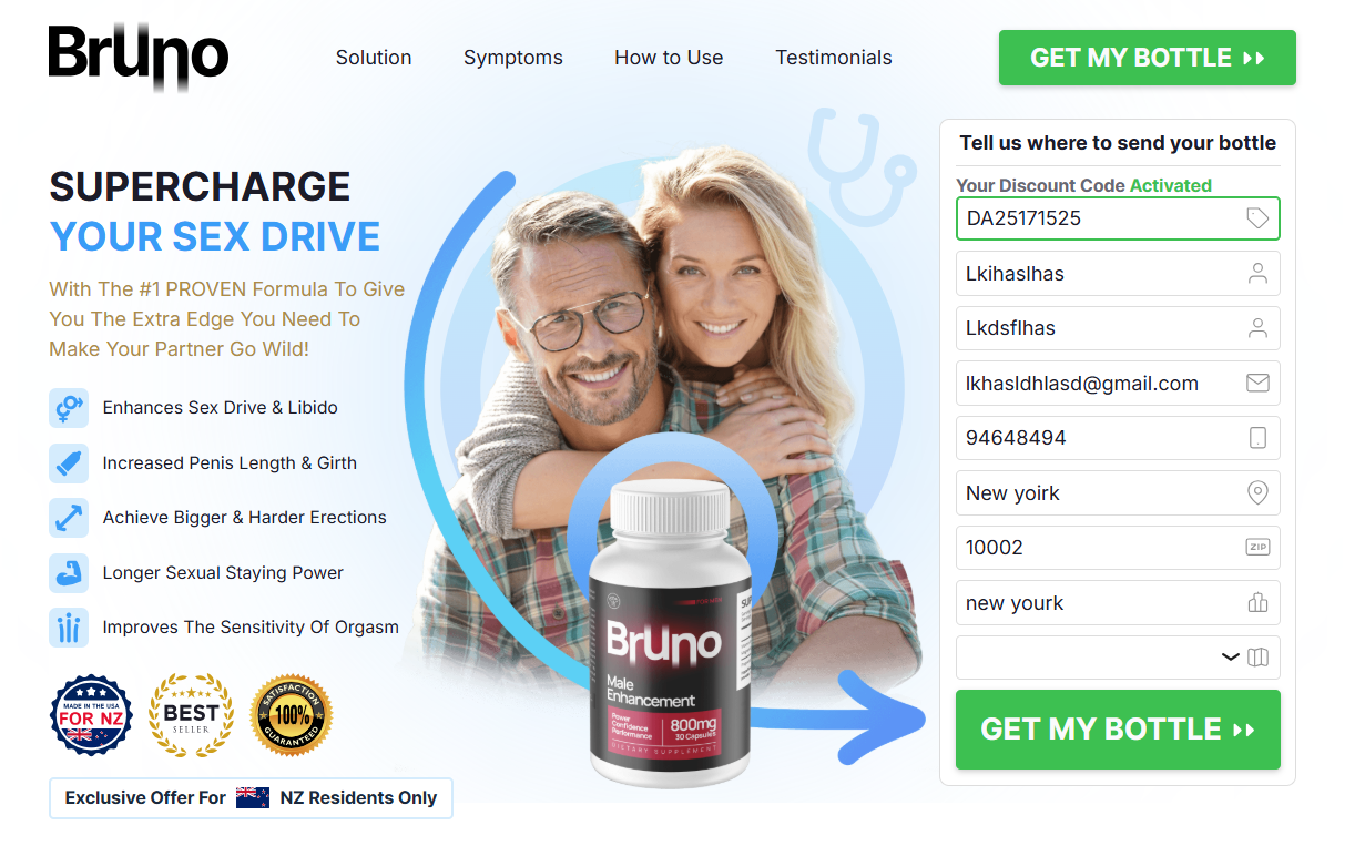 Bruno Male Enhancement NZ
