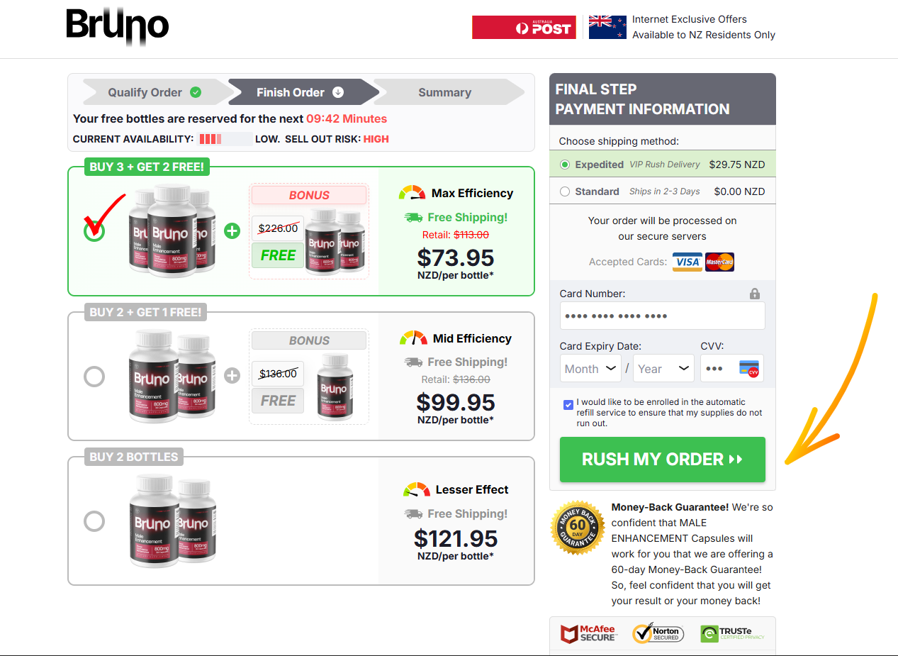 Bruno Male Enhancement NZ