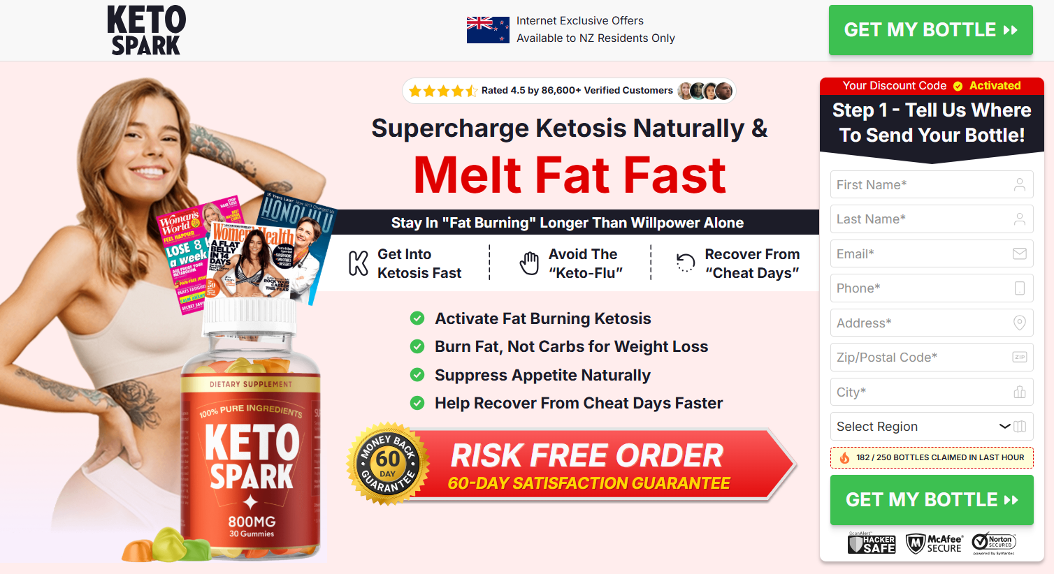 Keto Spark Gummies NZ