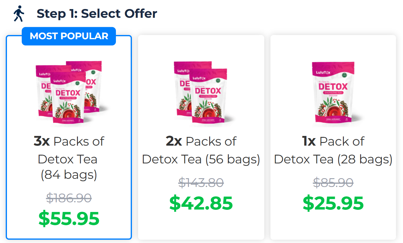 Lulutox Detox Tea