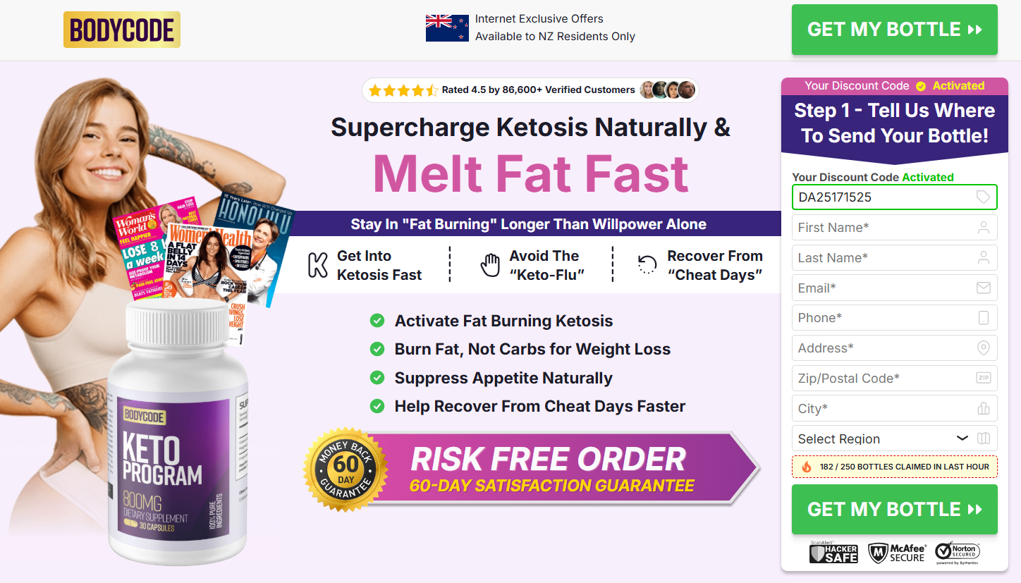 BodyCode Keto NZ