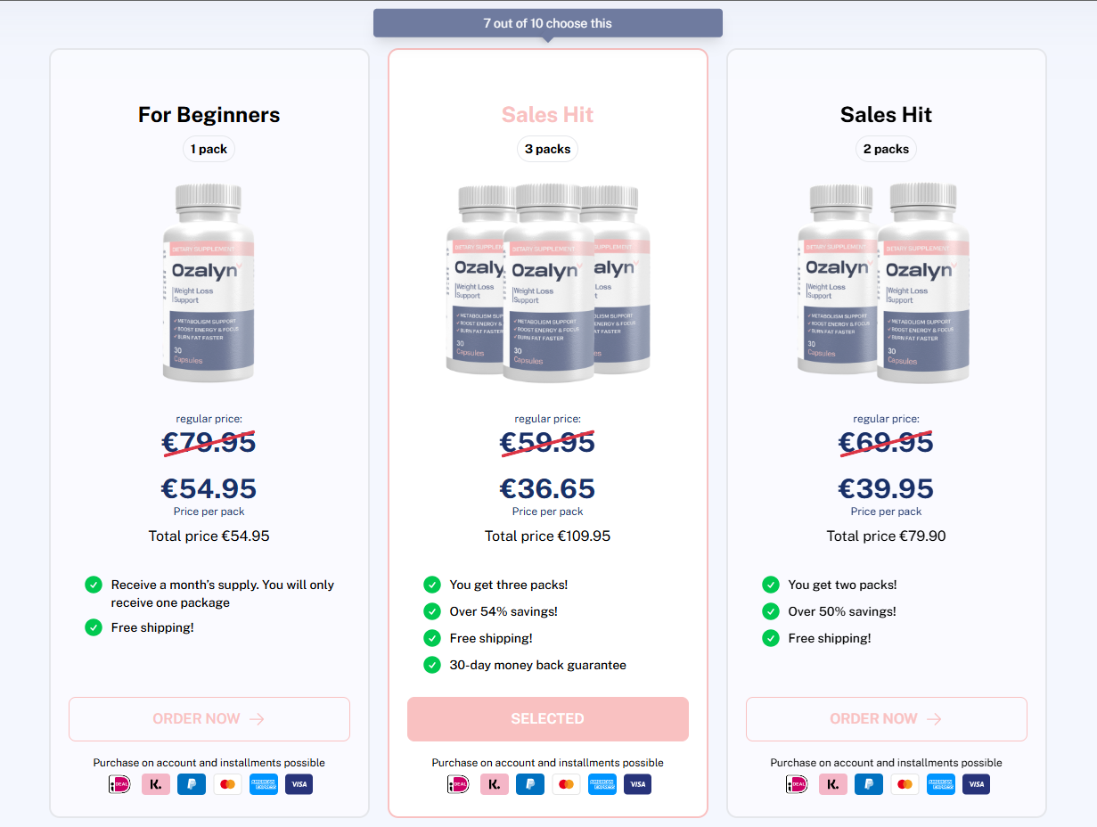 Ozalyn Diet Capsules