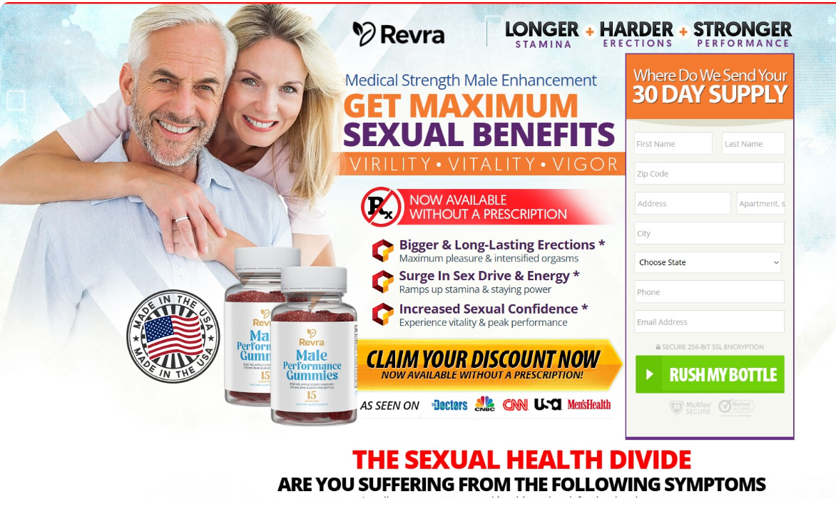Revra Male Performance Gummies