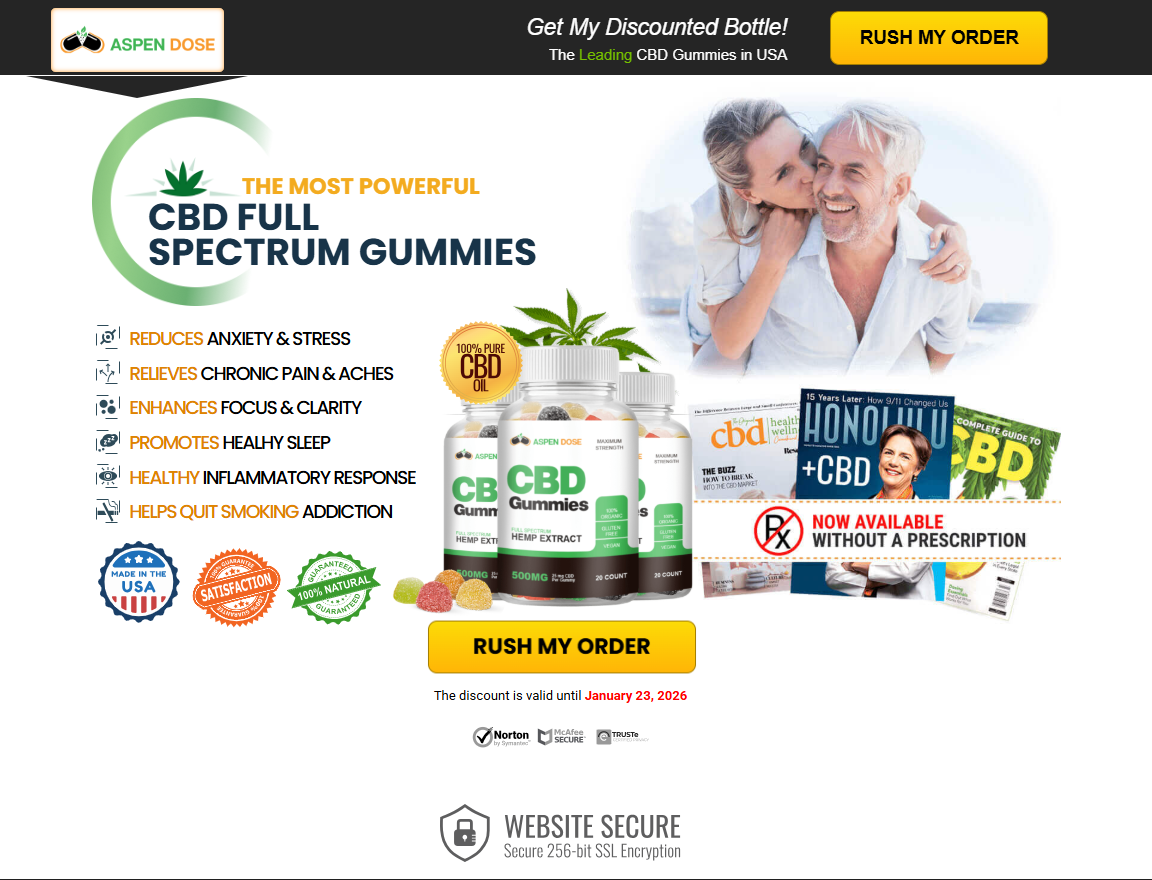 Aspen Dose CBD Gummies