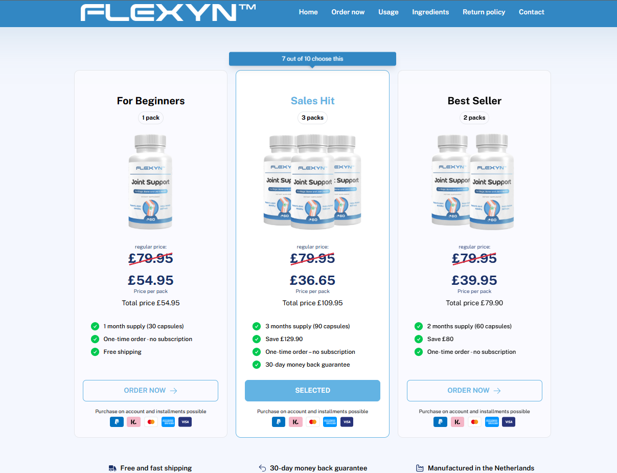 Flexyn Joint Support UK Flexyn Joint Support UK